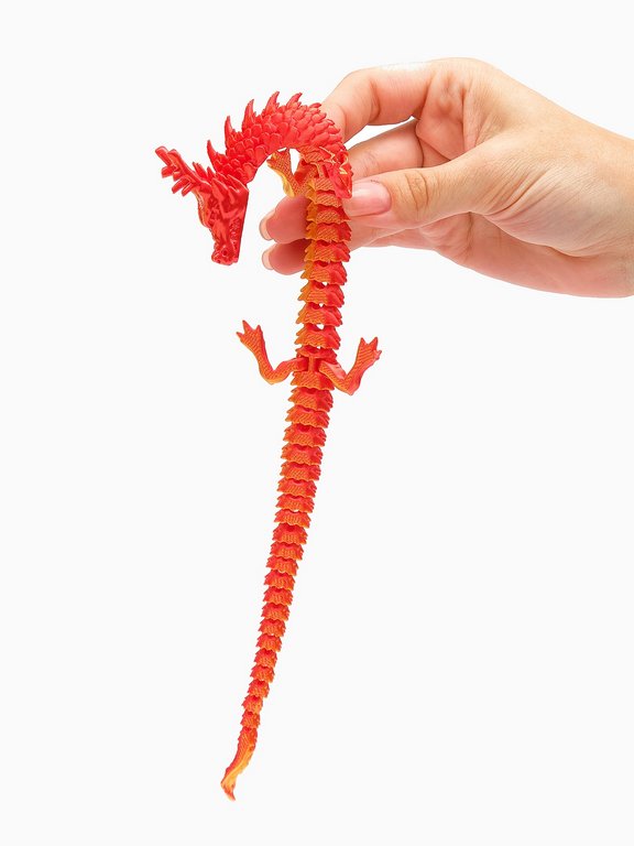 Игрушка Фигурка "Дракон", подвижная, 3Д - печатная игрушка