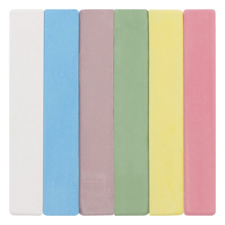 Мел школьный цветной  6шт ЮНЛАНДИЯ "ЮНЛАНДИК И ОКРУЖАЮЩИЙ МИР"