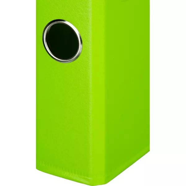 Папка-регистратор А4 70мм Bantex пл. карман на торце, в пленке ПВХ лайм