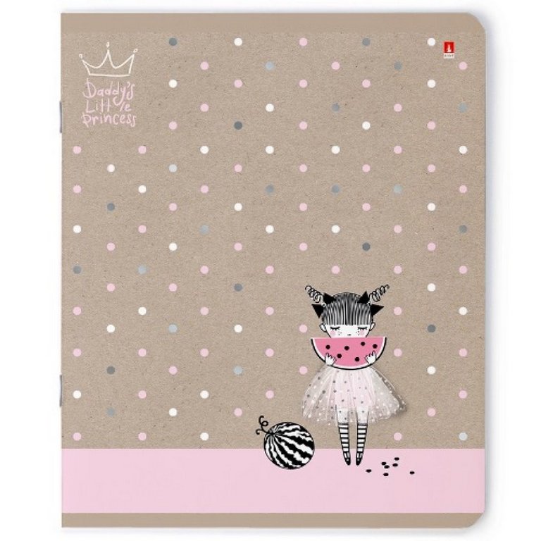 Тетрадь 48 лист кл. А5 на скрепке "МАЛЕНЬКАЯ ПРИНЦЕССА"