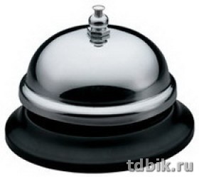 Звонок настольный KW-trio, хромированный