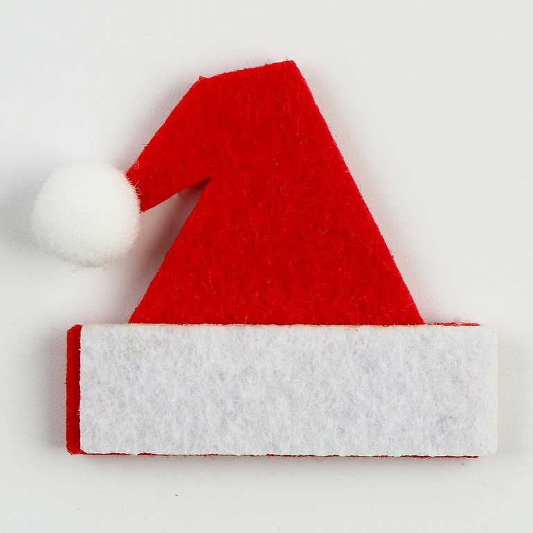 Наклейки из фетра "Шапки" 5 шт/уп.