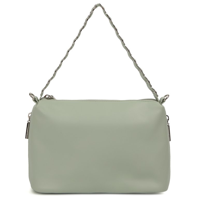 Сумка женская Palio 26х17х10 см, нат. кожа, ментол