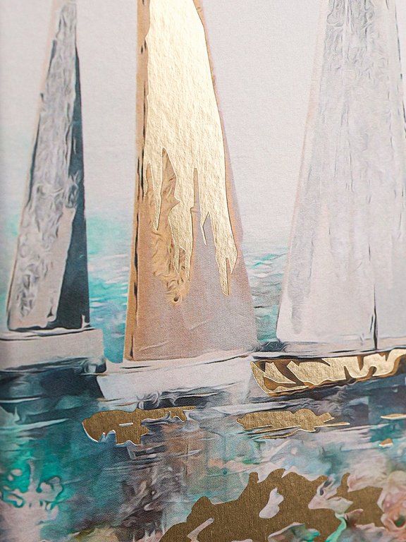 Фотоальбом  40 фото 10*15см твердая обложка "Морские паруса"