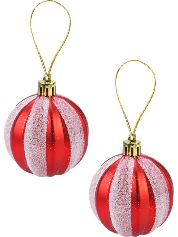 Набор шаров  цвет красный  60 мм 12 шт "Мечта"