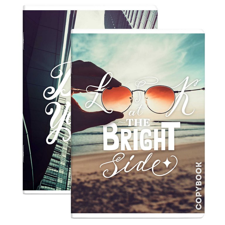 Тетрадь 80 лист кл. А4 на скрепке "ЦИТАТА ДНЯ" двухстороняя