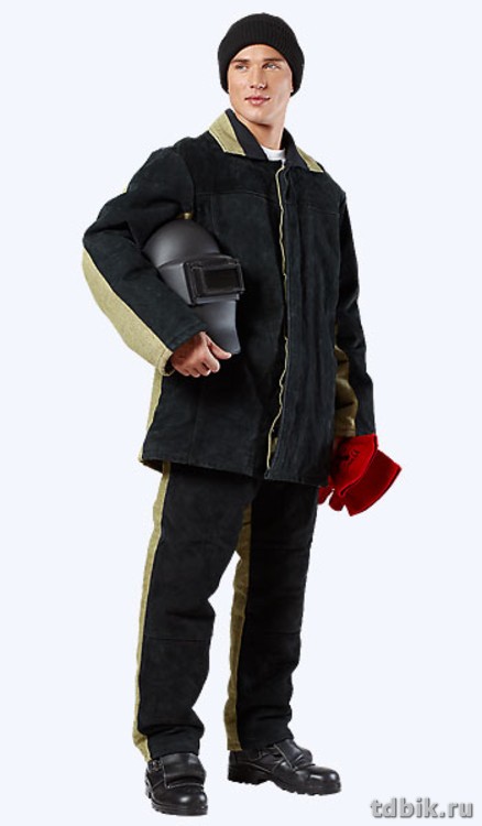 Спецодежда Костюм "Сварщика со спилком 2,3м" р-р 52-54/182-188