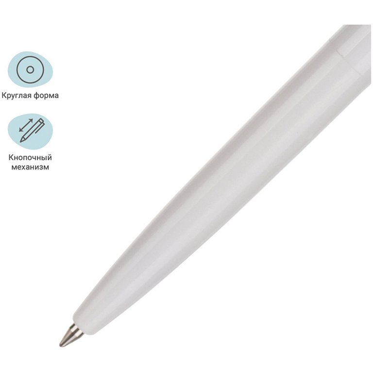 Ручка шариковая сувенирная автомат "Cute Friends" 0,7мм синяя (линия 0,5мм), ассорти MESHU