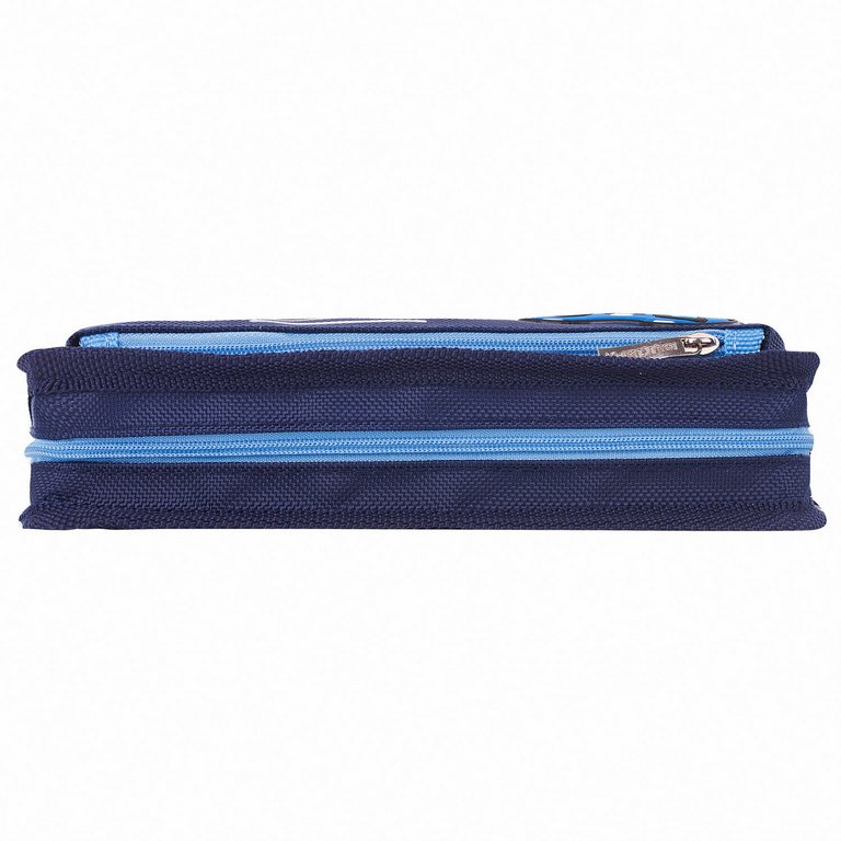 Пенал  для мальчика Юнландия "Joystick" 21*6*9 см синий