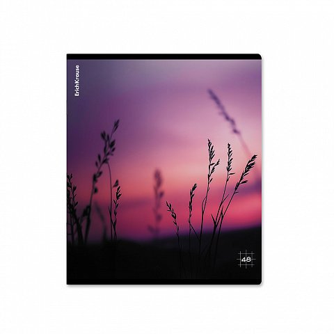 Тетрадь 48 лист кл. А5 на скрепке "Macro Nature" 5 ВИДОВ