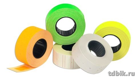 Лента для э/пистолетов цвет зеленый 21,5*12 прямоуг. (700 эт)