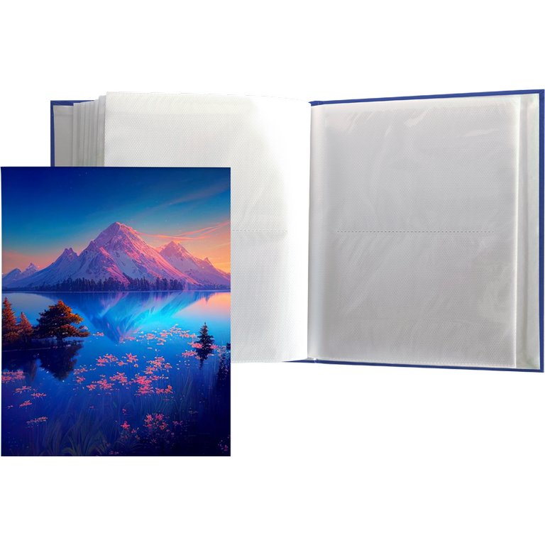 Фотоальбом 304 фото 10*15см "Memories" обложка кожзам, ПП карман