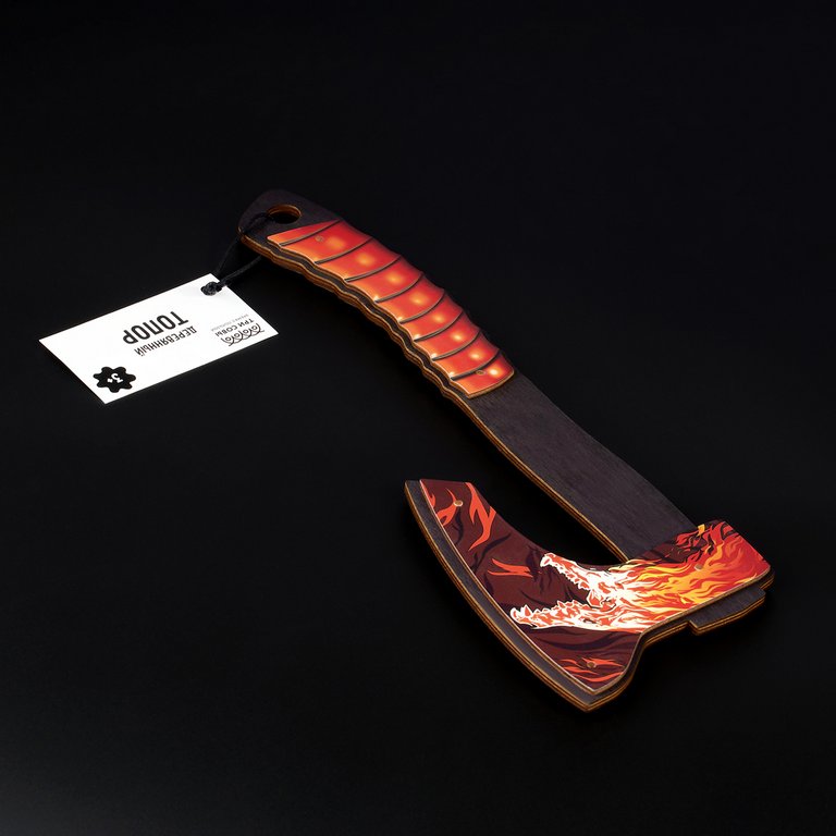 Игрушка Топор "Вой", дерево ТРИ СОВЫ