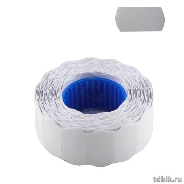 Лента для э/пистолетов цвет белый 22*12 волна (800 эт) deVENTE