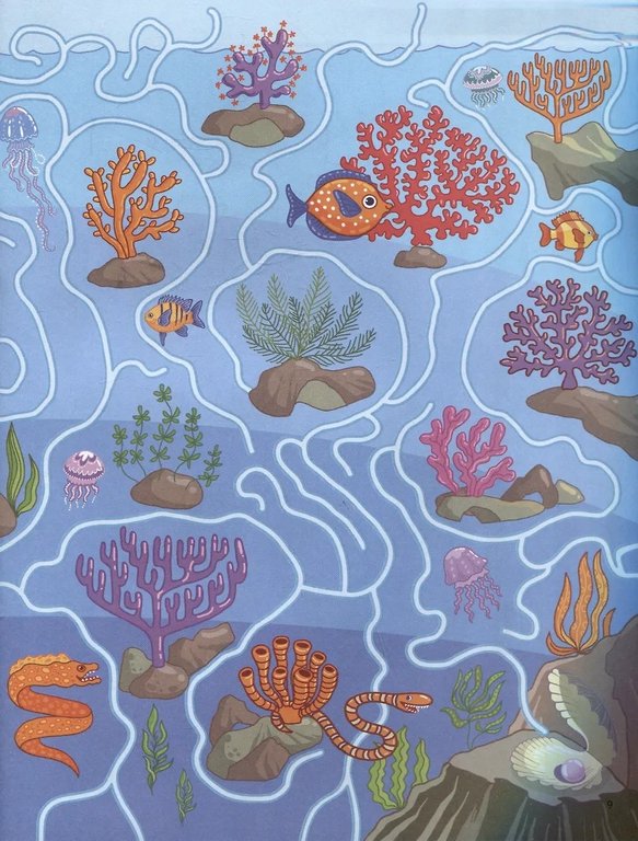 Книга детская Удивительные лабиринты "Кругосветное путешествие" 32 стр. Malamalama