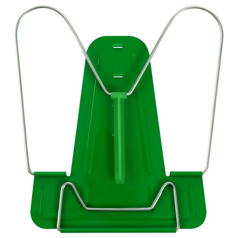 Подставка для книг 210*285 мм Стамм металлическая, зеленая