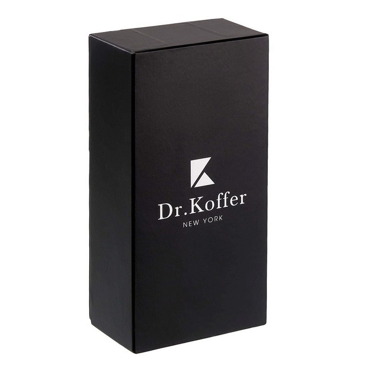 Футляр для ключей Dr.Koffer 5*13см, коричневый