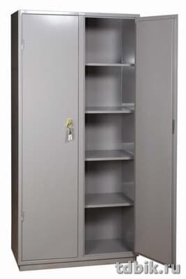 Шкаф бухгалтерский метал. 2 секции (1850*880*390мм)