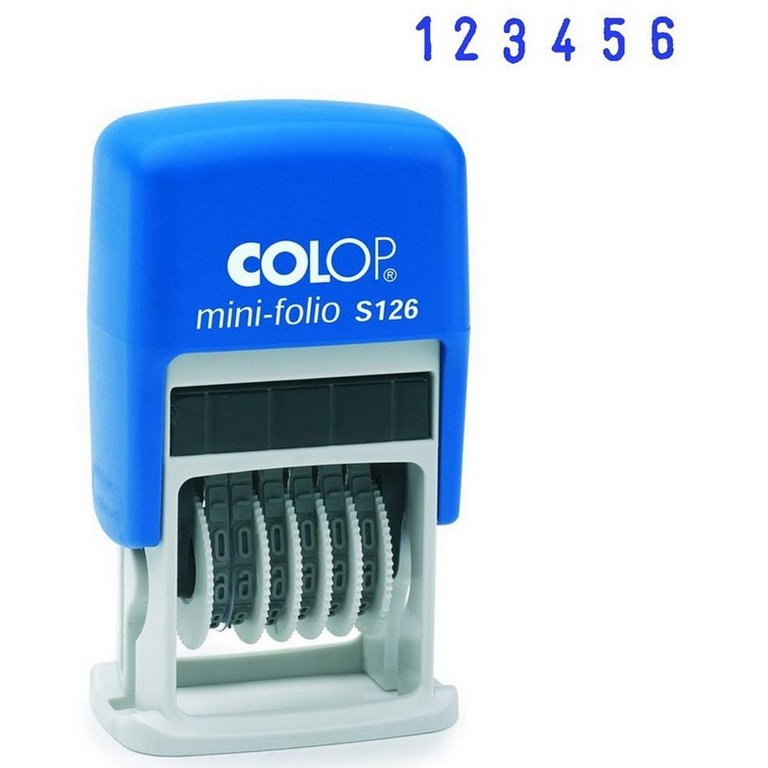 Нумератор-мини  Colop, 6-разряд., 3,8мм