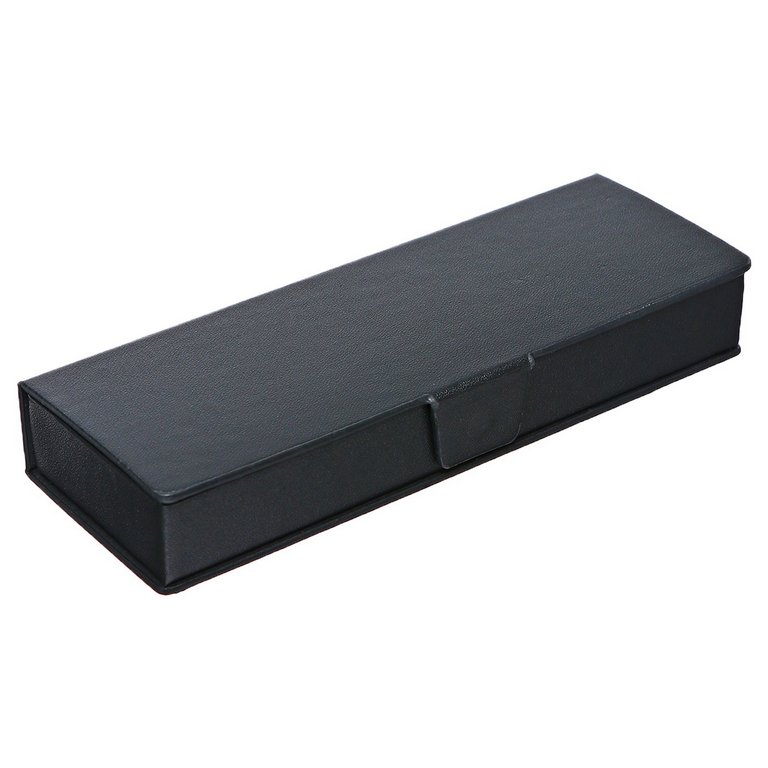 Ручка шариковая Bruno Visconti "Portofino" в футляре (кожзам) чер. корпус, синяя 1,0мм (ст.99мм)