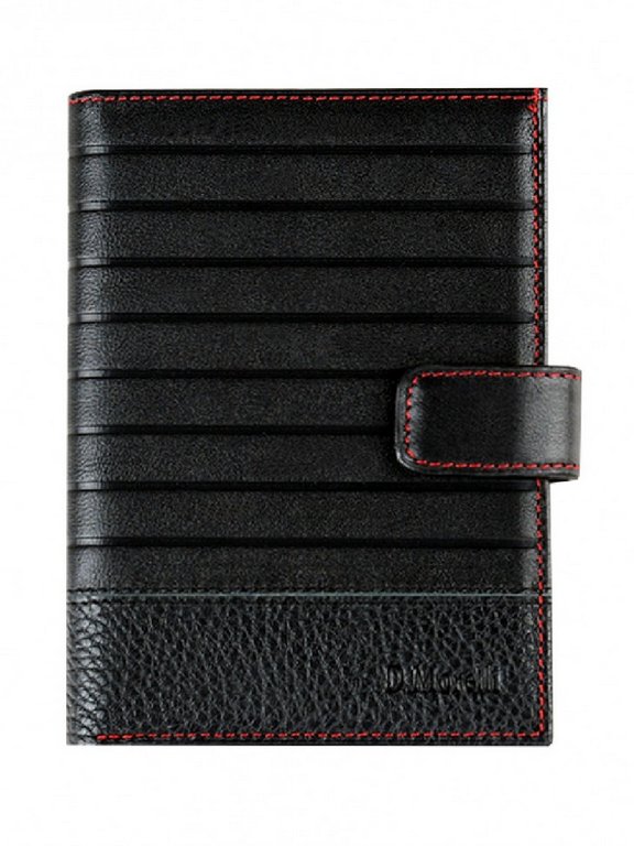 Бумажник водителя D.Morelli "Амадей" с отделением для купюр,  нат. кожа, черный