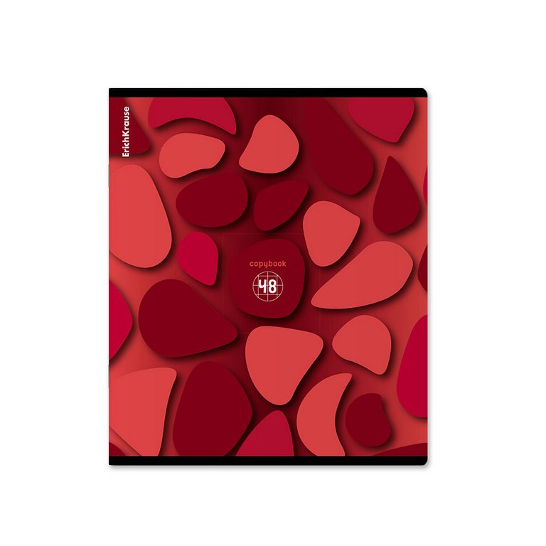 Тетрадь 48 лист кл. А5+ на скрепке "Color Stones" ErichKrause, 5 видов