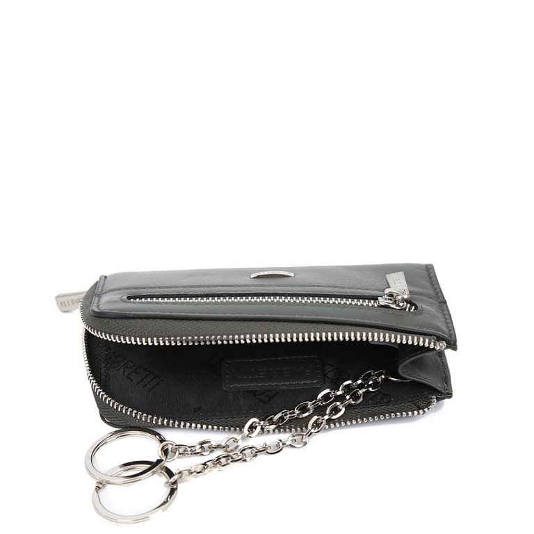 Футляр для ключей FABRETTI нат. кожа, 13*7*2см,  темно-зеленый