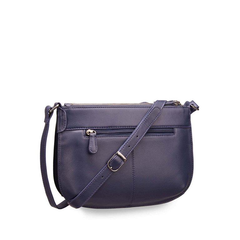 Сумка женская Dr.Koffer 27х19х9см см, нат.кожа фиолетовая