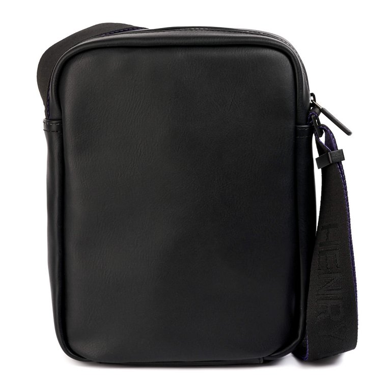 Сумка мужская Henry Backer полиэстер, на плечевом ремне, черная