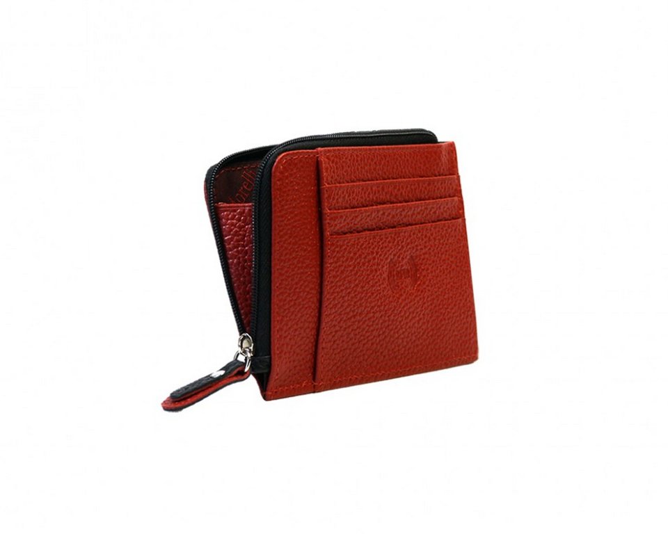 Картхолдер D.Morelli "Бриенна" с RFID-защитой, нат.кожа цв. красный