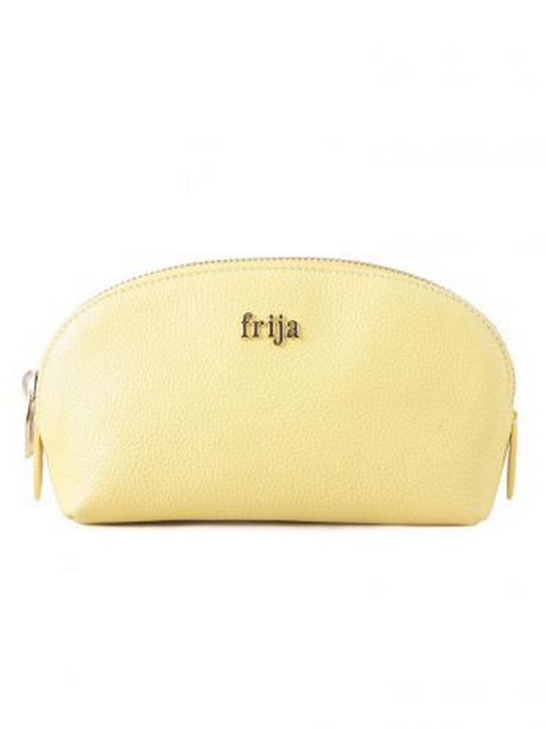 Косметичка женская Frija  Yellow, нат. кожа
