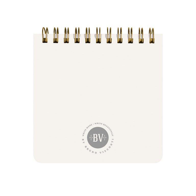 Блокнот А7  60л.,  90*90 мм, на гребне Bruno Visconti "POCKET JOURNAL. Пионы"