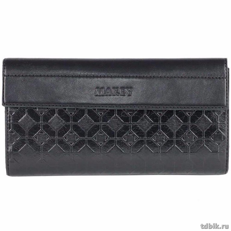 Портмоне Макей 18,9*10,5см, нат. кожа, цв. черный