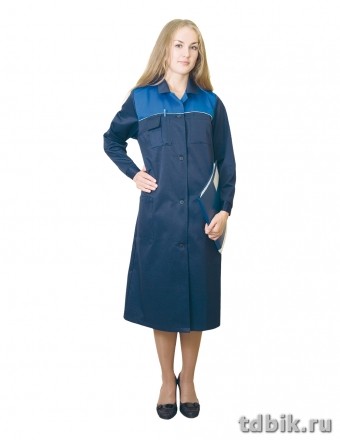 Спецодежда Халат женский "Стандарт" р-р 52-54/170-176