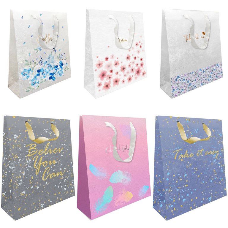 Пакет пластиковый 19,5х25х8,5 см (ассорти)