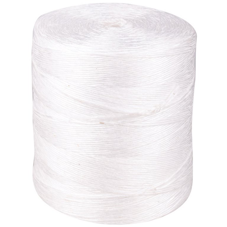 Шпагат полипропилен. крученый, длина 2200 м, диаметр 2,3 мм, вес 5кг, 2200 текс, белый, OfficeSpace