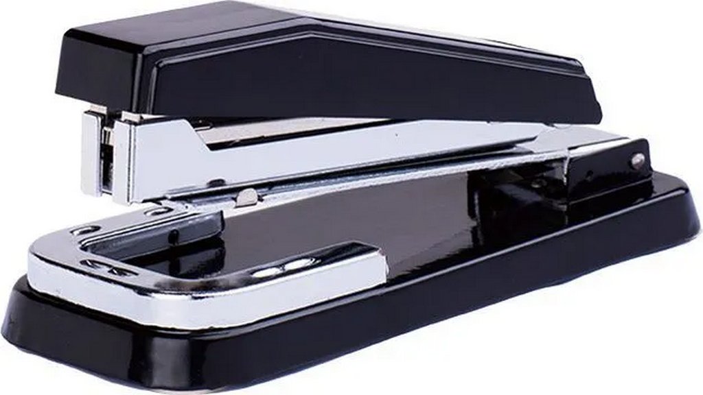 Степлер 24/6 до 25л поворотный (для скрепления книжкой) Deli, ассорти