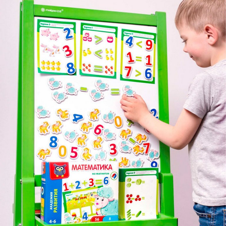 Игра обучающая  Счет "Математика на магнитах" VLADI TOYS