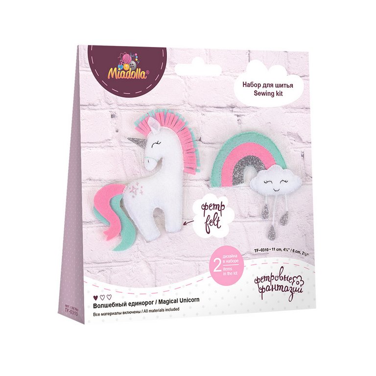 Игрушка своими руками  Единорог Miadolla