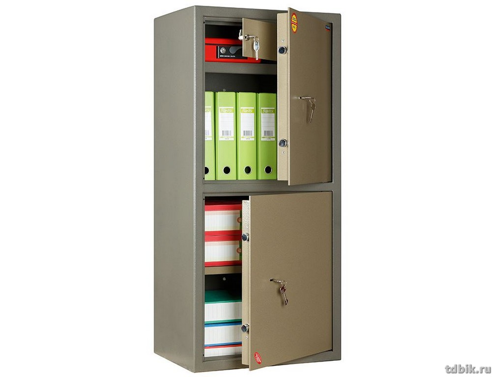 Сейф офисный Aiko (1200*440*355 мм) 54 кг, ключевой замок, трейзер, 2 полки