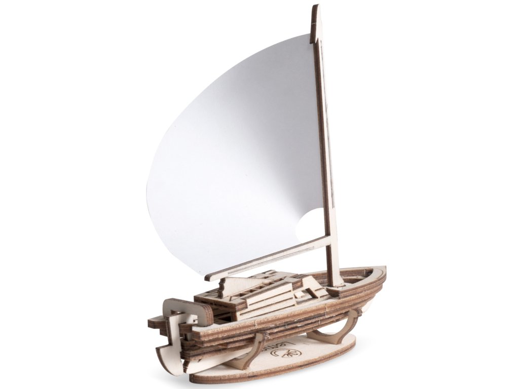 Сборная модель из дерева   24 дет. "Парусник Юнга" 120*40*130мм