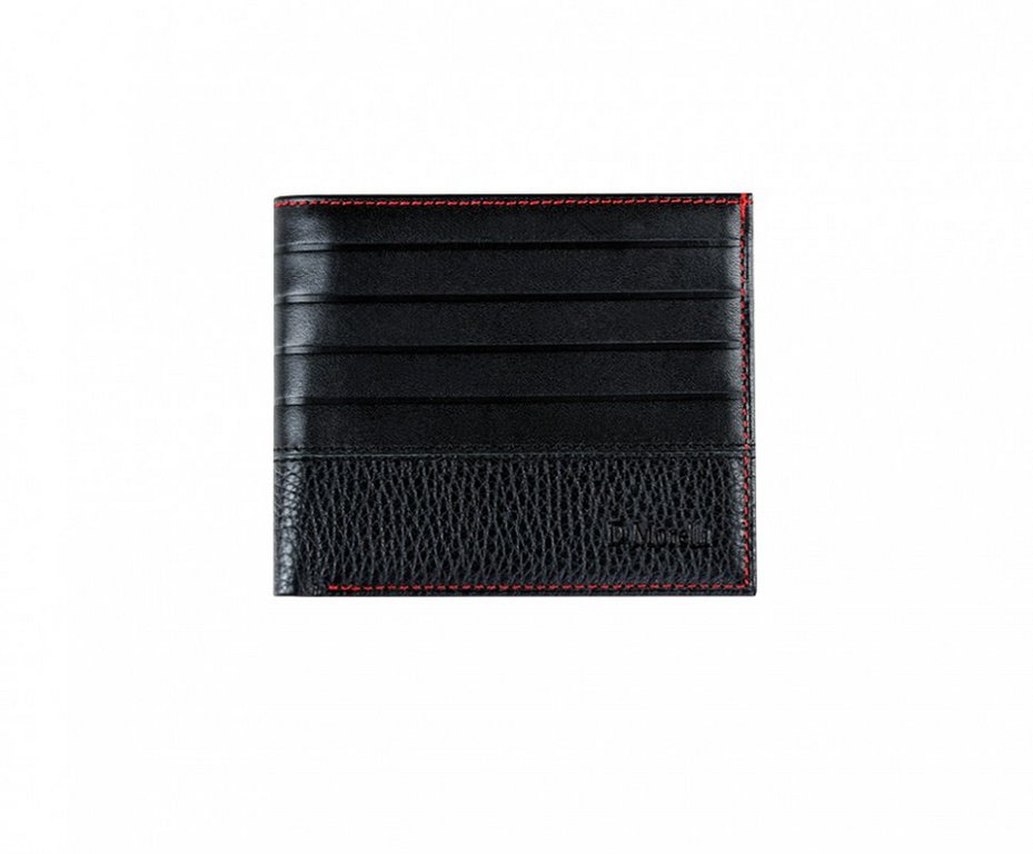 Портмоне D.Morelli мужское "Амадей" нат.кожа, цвет черный