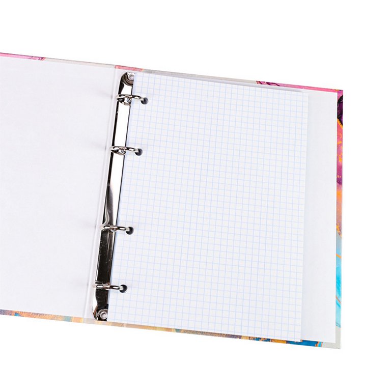 Тетрадь 80 лист кл. А5 на кольцах "ПРЕМИАЛЬНЫЙ МРАМОР"