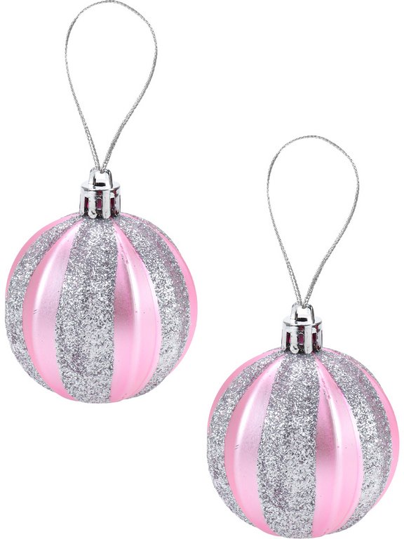 Набор шаров  цвет розовый 60 мм 12шт "Мечта" (ассотри)