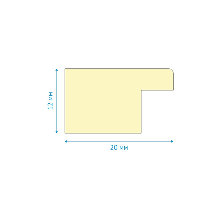 Рамка для фотографий 30*40 см дерево цв. венге №3 OfficeSpace