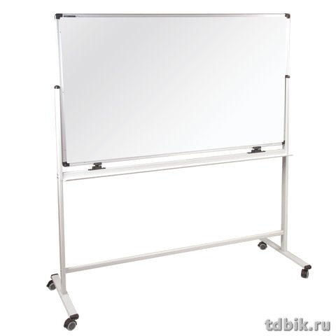 Доска передвижная маркерная 1000*1500 мм поворотная (магнит) Brauberg "Premium"