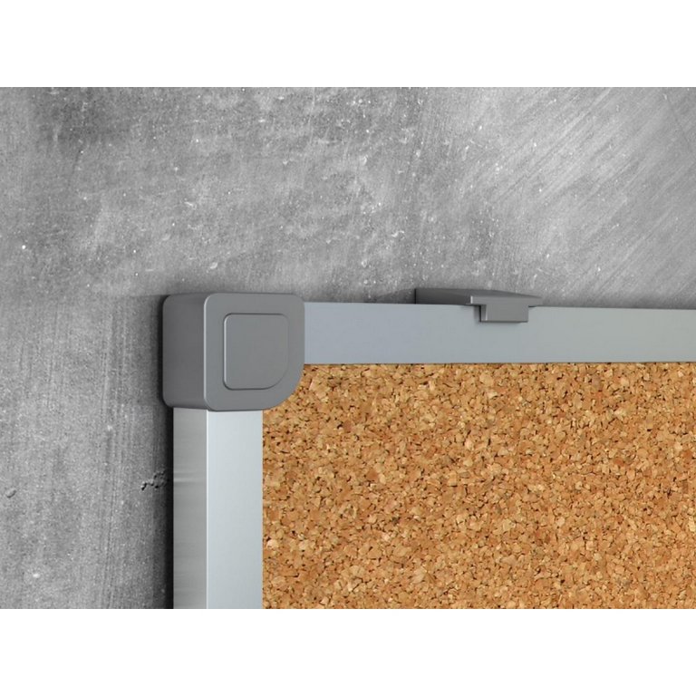 Доска комбинированная 600*900 мм пробковая/магнитно-маркерная, алюм. рамка Attache