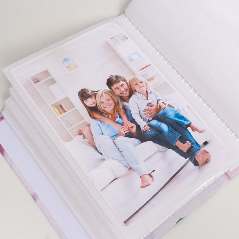 Фотоальбом 100 фото 10*15см "flora art. Пионы" 16,5*13*5 см