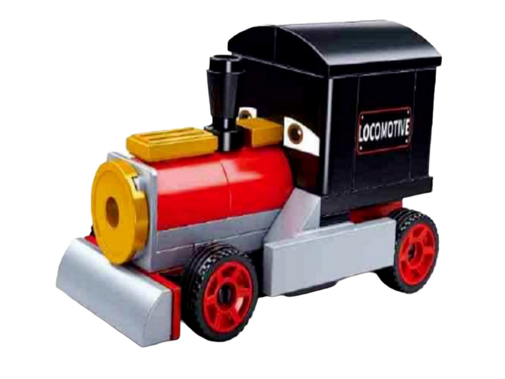 Конструктор пластиковый (мал)  44 дет. "Инерционная машинка-6" Sluban