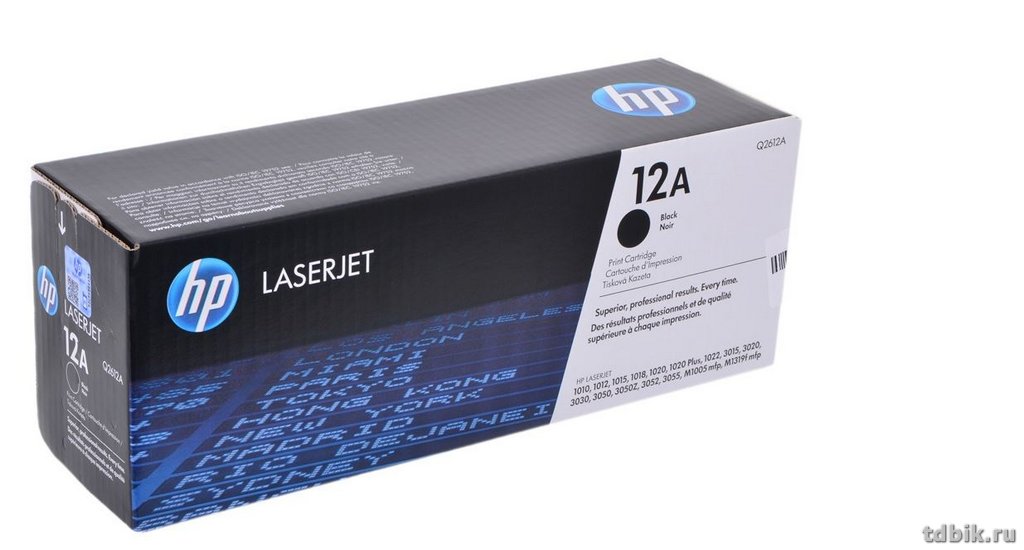 Картридж Cactus (CS-Q2612AS) для HP LJ 2000  Black